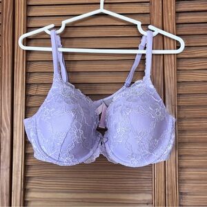Victoria's Secret Purple Mist Floral Lace Bra Women’s Size 38C